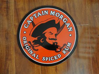 Captain Morgan, Original Spiced Rum round sign, advertising