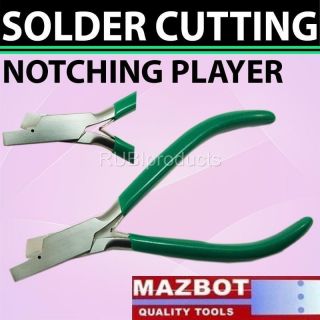 Solder Cutter Shears & Notch Cutting Pliers for Leather Watch Straps