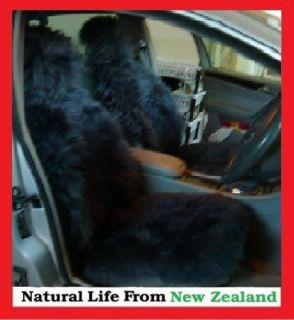 Premium quality NZ long wool Sheepskin car seat cover
