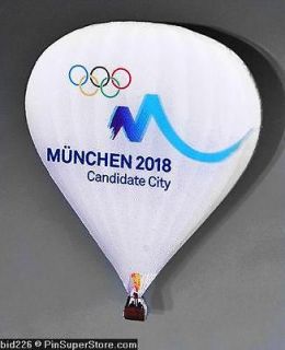 OLYMPIC LAPEL PIN 2018 MUNICH MUNCHEN GERMANY CANDIDATE HAB