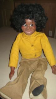 Lester Black Ventriloquist Figure Dummy Puppet Doll