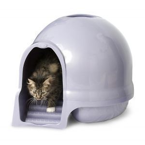 BOODA CLEANSTEP ENCLOSED CAT LITTER BOX kitten tray toilet