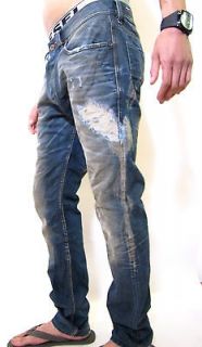 Tepphar 68Z Slim Carrot Diesel Jeans Men New Size 32/32