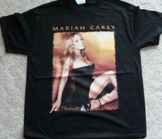 MARIAH CAREY 2003 Tour T Shirt Charmbracelet NEW Large
