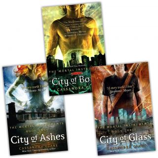 The Mortal Instruments Collection 3 Books Set City of