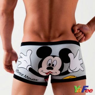 Adorable Mickey Mouse Cartoon Mens Underware/Shor ts