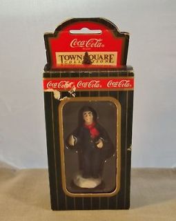 Vintage Coca Cola Mailman Christmas Tree Ornament in Box