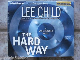 THE HARD WAY ◄► NEW UNABRIDGED CDS ◄► by Lee Child