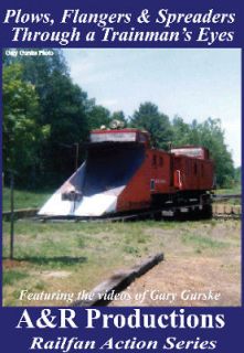 Snow Plows, Flangers & Spreaders   New Railroad DVD