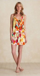 NWT $120 Martin + Osa ABSTRACT FLORAL Silk MINI TANK DRESS ~ Sizes XS