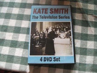 KATE SMITH Vintage TV episodes from 1950 1952, 4 DVD box set