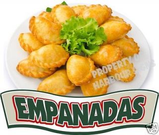 Empanadas Decal 14 Concession Restaurant Food Truck Catering Vinyl