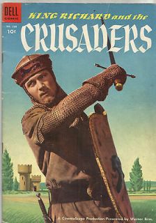 King Richard and the Crusaders #588 Dell Movie Comic 1954 FN  Rex