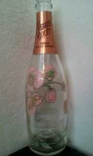 Perrier Jouet Rose Champagne empty 750ml bottle pj rose