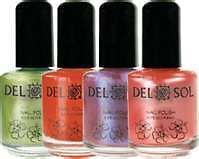 DEL SOL Nail Polish Changes colors in the sun; Several to choose from