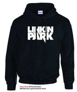 LINKIN PARK Hoodie Hooded Top   All Sizes S   XXL   Black And Red