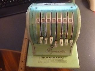 Vintage Paymaster Series 1000 Employee Payment Machine