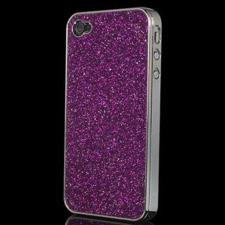 Luxury Bling Rhinestone Plating Hard Case Cover For Apple iPhone 4 4G