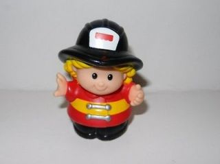 Fisher Price Little People Cheryl Girl the Fire Fighter