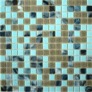 Glass Mosaic Tile Indoor Outdoor Pool Spa Shower AQGRY