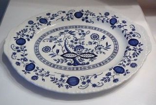 Wedgwood BLUE HERITAGE Onion 14 SERVING PLATTER [2 available] *NEW*