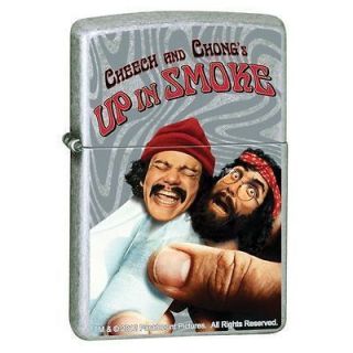 Zippo 9200 cheech and chong up in smoke movie street chrome Lighter