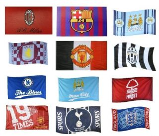 OFFICIAL FOOTBALL CLUB   Flags {Choice of 14+ Clubs & England FA Flags