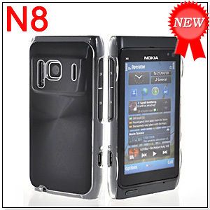 Skin Soft Back Cover Case + Screen Protector for Nokia N8 XKSC821