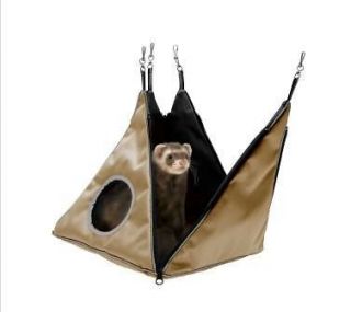 TENT   Small Animal Ferret Chinchilla Rat Bed Play Hangs from Cage