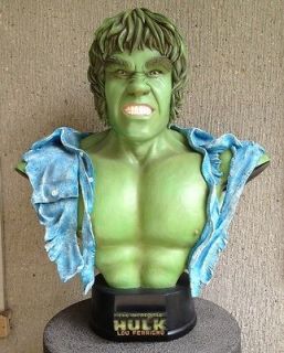Newly listed 11 Custom Statue Incredible Hulk Life Size Bust Lifesize