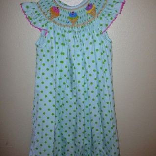 Smocked Birthday Claire And Charlie Dress 4t