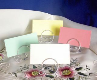 Table Place Setting Name Cards For Holders Birthday Anniversary Blank