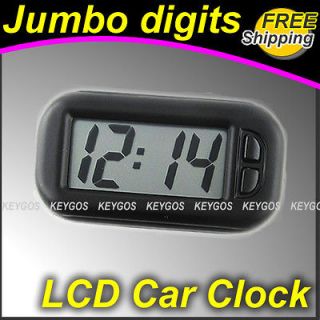 LCD Digital Temperature Thermometer Car Indoor Dashboard/Mirr