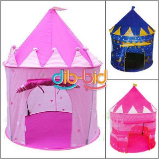 Folding Outdoor Kids Children Princess Palace Castle Play Tent Fun Toy