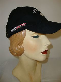 CLINT BOWYOR SNAP ON BLACK BALL CAP & RED WHIT BLUE EMBROIDERY