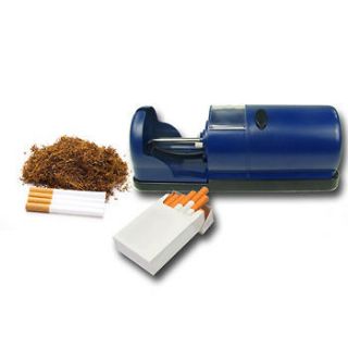 BLUE CIGARETTE TOBACCO ELECTRIC ROLLING ROLLER TUBE INJECTOR MACHINE