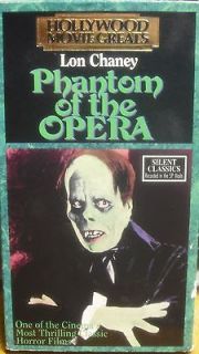 phantom of the opera in VHS Tapes