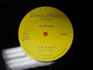 Jack my body Classic Chicago House Dance Mania Farley Vinyl 12