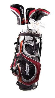 New Prince ZMAX 12 Club Golf Set Senior Flex RH w/ Stand Bag