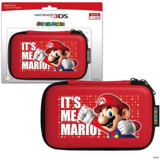 Nintendo 3DS DSi DS Lite MARIO Hard Case Pouch HORI 3DS 144U New