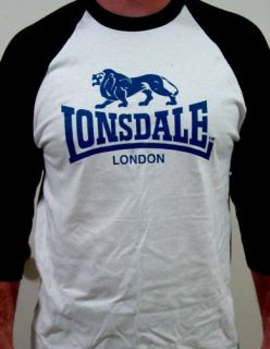 Lonsdale Baseball shirt kbd skin punk cock sparrer oi