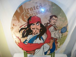 Rare pirates of the caribbean folding wall hanging table