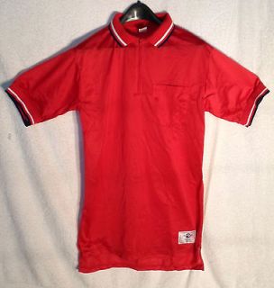Red POS Umpire Shirt