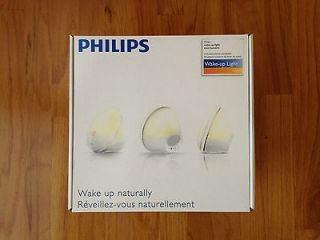 New★ Philips HF3510 Wake Up Light White, Natural Sounds & Radio