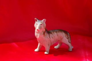Adorable Vintage porcelain Collie lassie herding dog Whimsical