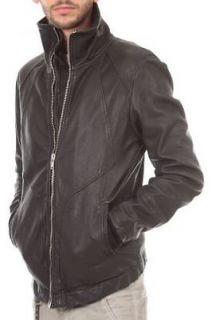 rick owens leather jacket in Mens Clothing