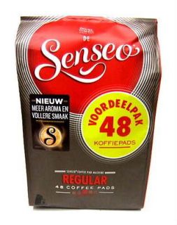 Douwe Egberts 48 Senseo Pods Regul Roast Coffee Pods 48 Coffee Drinks