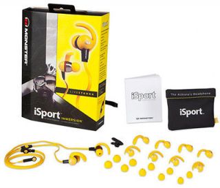 New Monster iSport LiveStrong In Ear Headphones Earbuds w