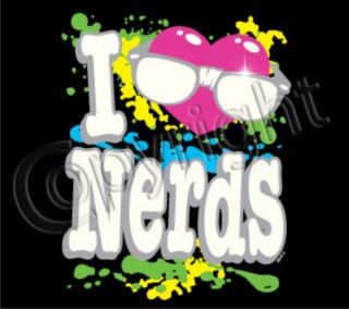 LOVE NERDS Adult Humor College Party Geek Nerdy Love Glasses Funny