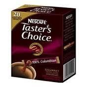 Nescafe Tasters Choice Columbian 20 packets